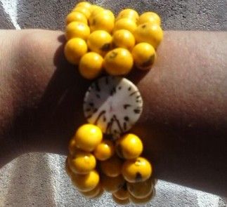 Pulseira Aurora amarela